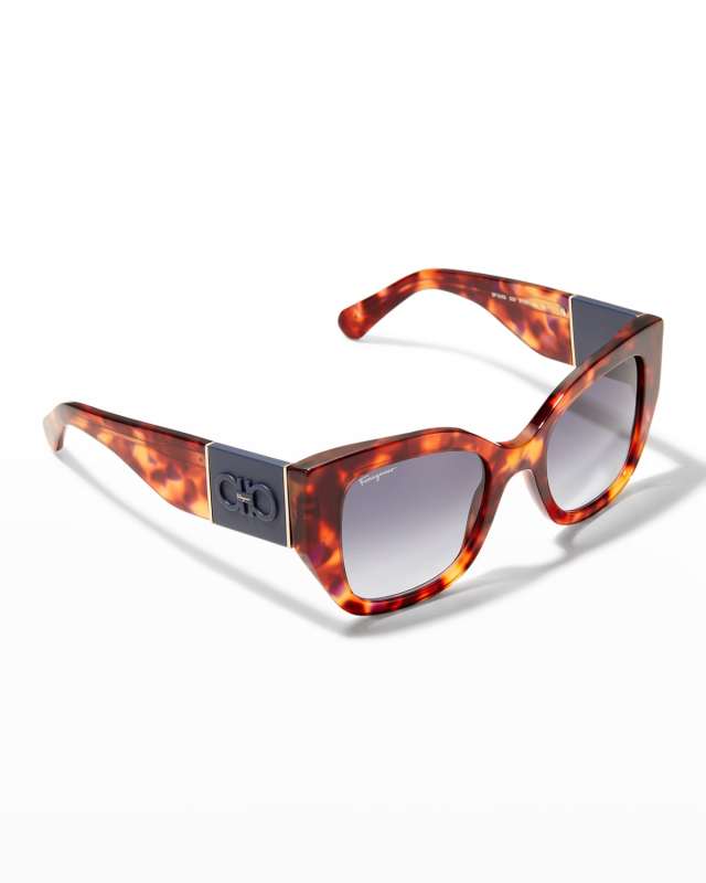 Gancio Square Acetate Sunglasses